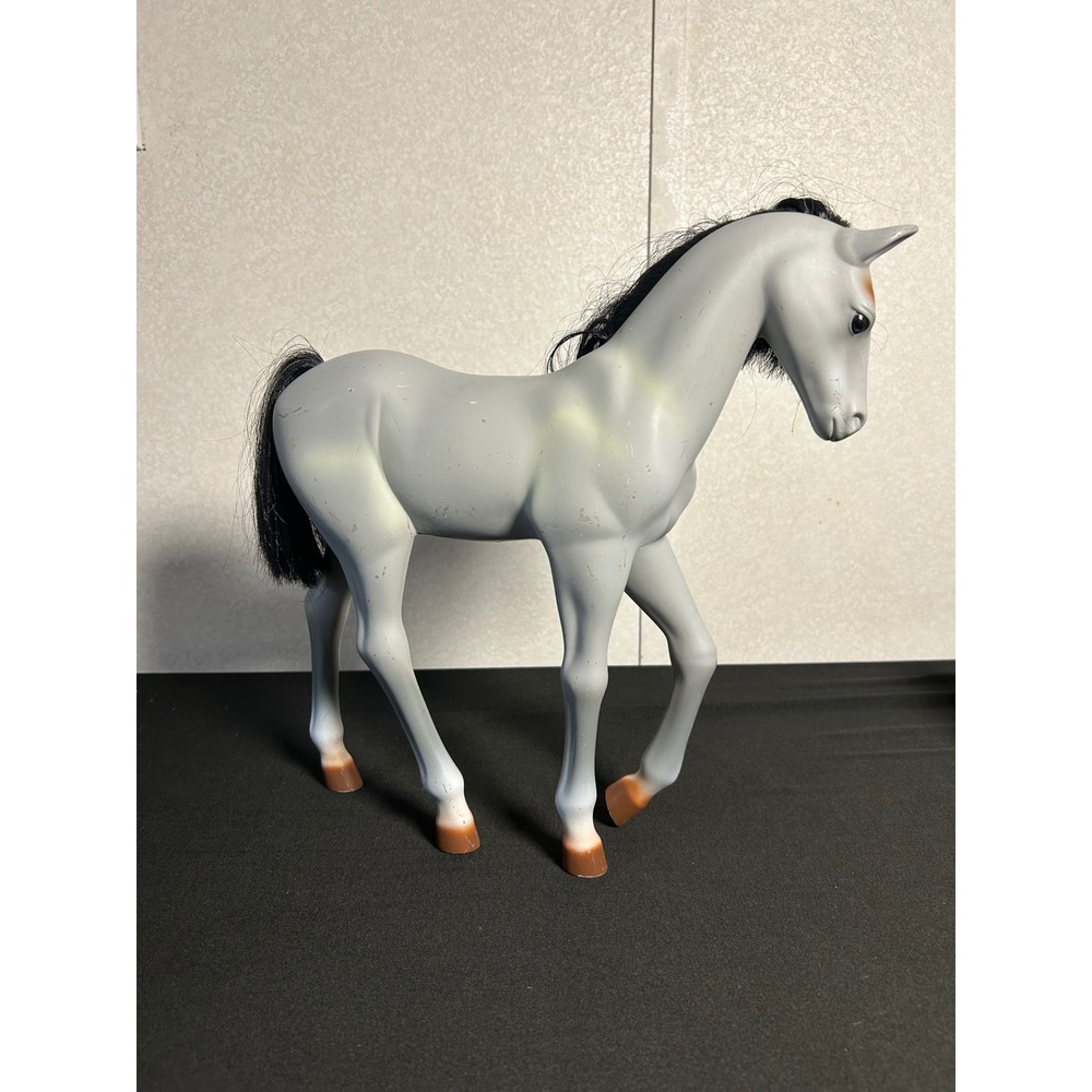 American Girl Our Generation 12-inch standing gray foal horse figure Battat